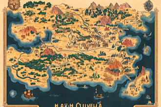make a fantasy map for your dnd game