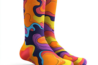 make a unique socks design for your brand