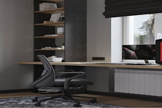 revamp your home office, gaming room, interior, streaming room, cgi rendering