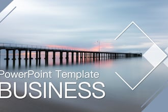 serve business deck PPT for presentation with efficiency