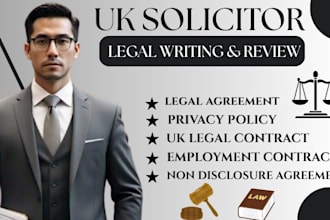 be your UK solicitor, UK legal contract for your business