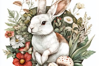 draw animal and botanical illustrations