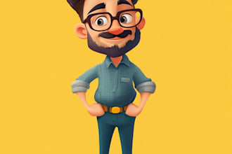 design custom cartoon character
