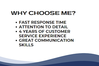provide professional customer service support via chat, email, and phone