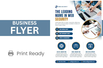 design flyer, brochure for your business, event