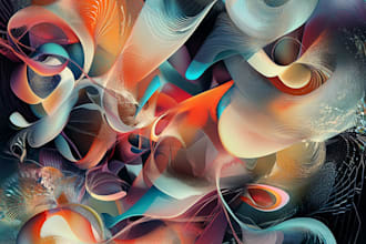 paint digital professional abstract art