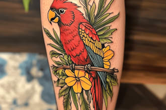 make a full sleeve tattoo design unique modern