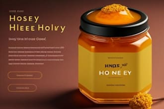 organic food, honey shop shopify store