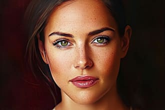 draw realistic digital oil painting from your photo