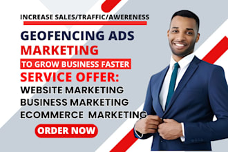 run geofencing ads to promote hotel, airbnb, vacation rental, or travel website