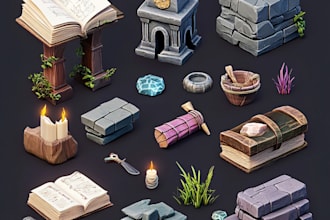 make a fantastic set of game props