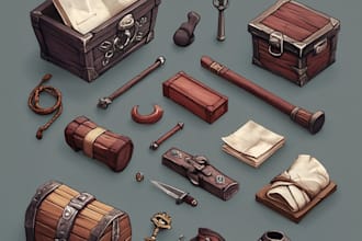 make a gameplay props and assets