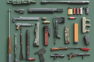 make a weapon concept art for gaming
