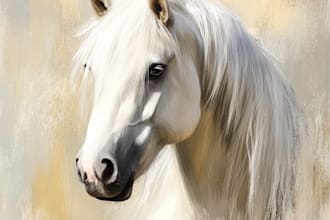 draw portrait of your horse