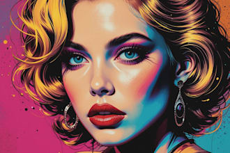 make awesome wpap pop art portrait