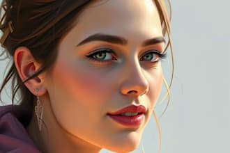 draw digital oil painting based on your photo