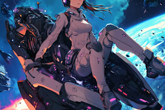 do you custom sci fi horror and fantasy creature character