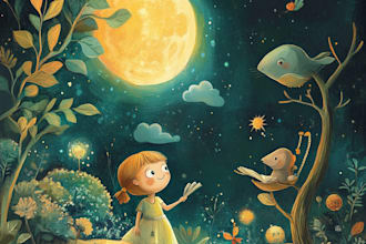 do children book and storybook illustrations