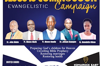 design your church posters, flyers and banners