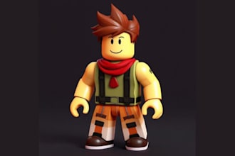 create roblox 3d model, rpg, tycoon, horror, map, obby for game development