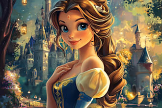 draw you or anything with disney style