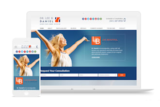 develop a fast and secure website with modern design
