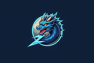design outstanding arcane demon mascot logo for you with express delivery
