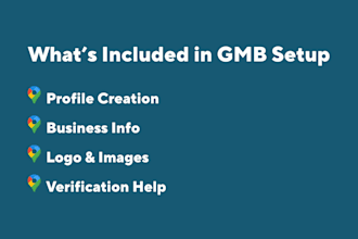 set up, verify, rank, and manage your google my business gmb profile