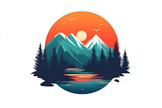 design landscape leader year logo