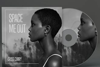professional music cover art, single artwork for spotify or apple music, cd art