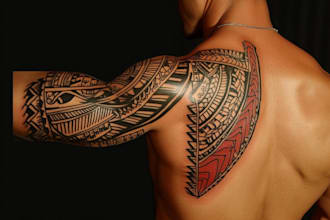 design your polynesian tribal tattoo