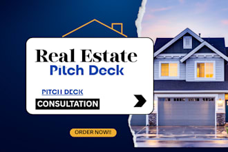 design investor ready USA UK asia commercial real estate pitch deck PPT
