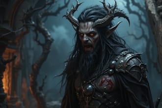 make fantasy horror and fantasy horror character