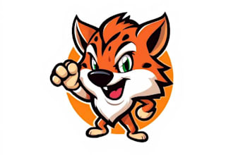 design mascot cartoon logo design and mascot character