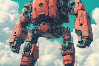 draw gundam, transformer, robot, armor, mecha