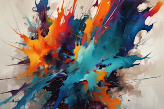 paint digital professional abstract art