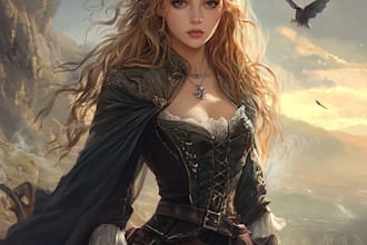 make original fantasy characters, concept art, fanart in your choice