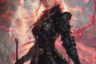 create your dnd or ttrpg fantasy character art or token