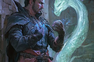draw cool dnd character and fantasy concept art for you