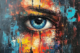 do illustration expresionism art, graffity, abstract