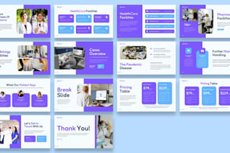 create engaging medical or healthcare nutrition powerpoint presentation slides
