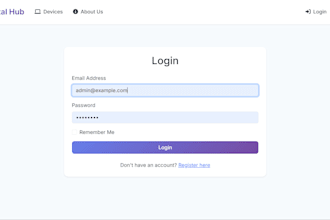 develop a laravel web application with admin panel and rest API