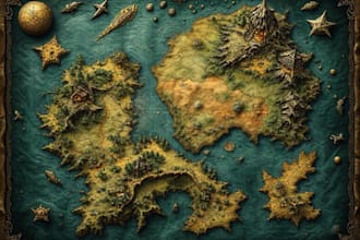 make a fantasy map for you