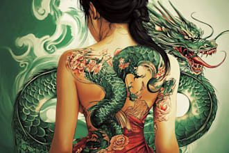 crafting unique japanese tattoo designs for you