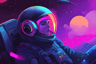 draw your star wars sci fi character art