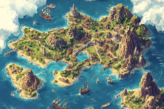 make a fantasy world map design custom dnd game map world