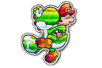 patch embroidery tattoo design