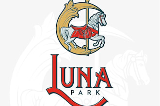 design a vintage retro badge, label, and logo for your brand