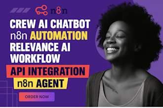 crew ai chatbot n8n automation relevance ai workflow api integration n8n agent