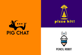 do modern business logo design with copyrights